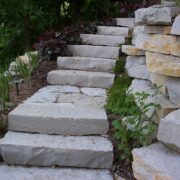 Snapped Bluestone Natural Stone Steps NJ, NY, PA: Natural Edge Bluestone  Step